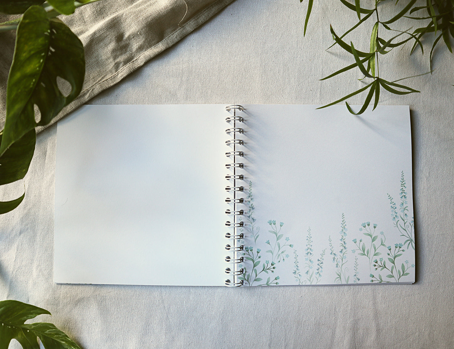 Gestabók ferming blá