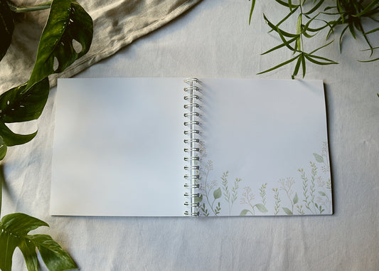 Gestabók ferming græn