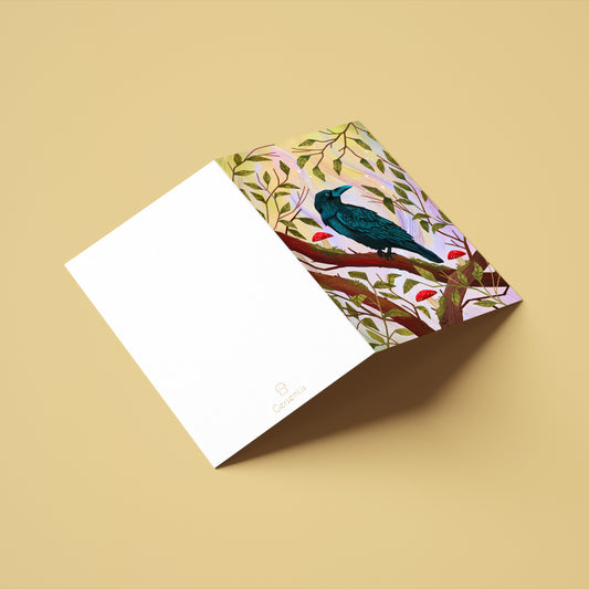 Tækifæriskort opnanlegt - Krummi