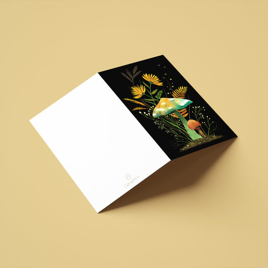 Tækifæriskort opnanlegt - Töfrasveppur