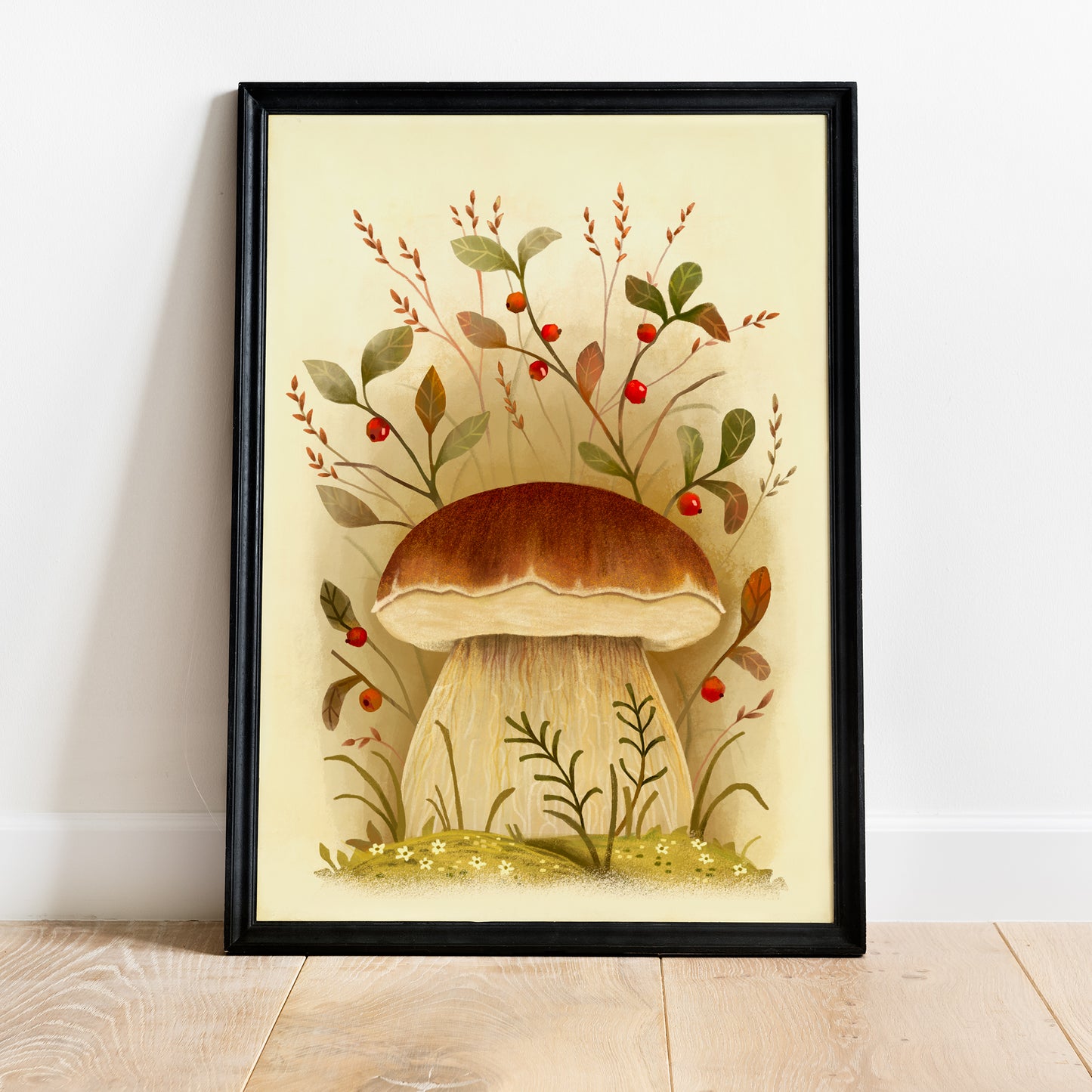 Veggspjald - Kóngssveppur