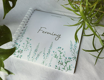 Gestabók ferming blá