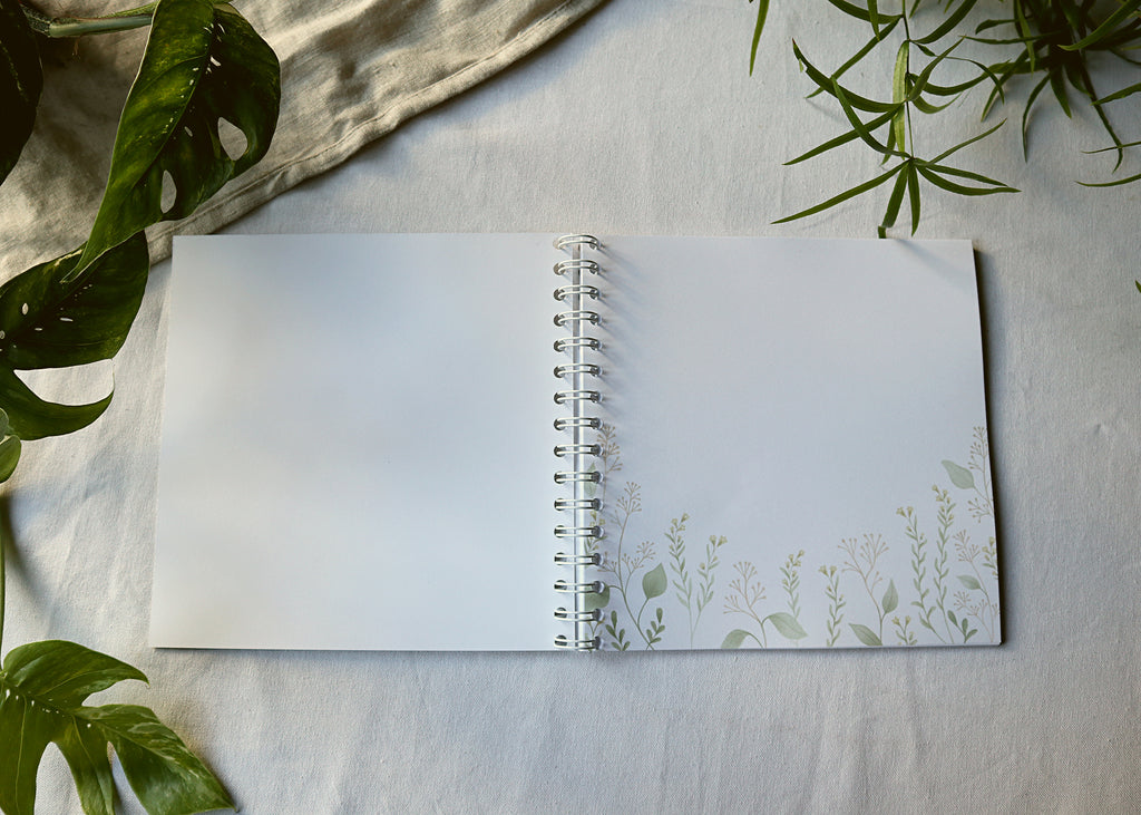 Gestabók ferming græn