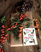 Jólamerkimiðar - Gróður