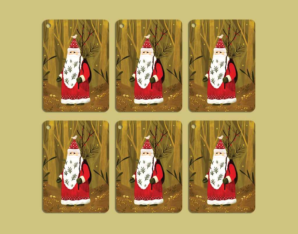 Jólamerkimiðar - Skógarsveinn