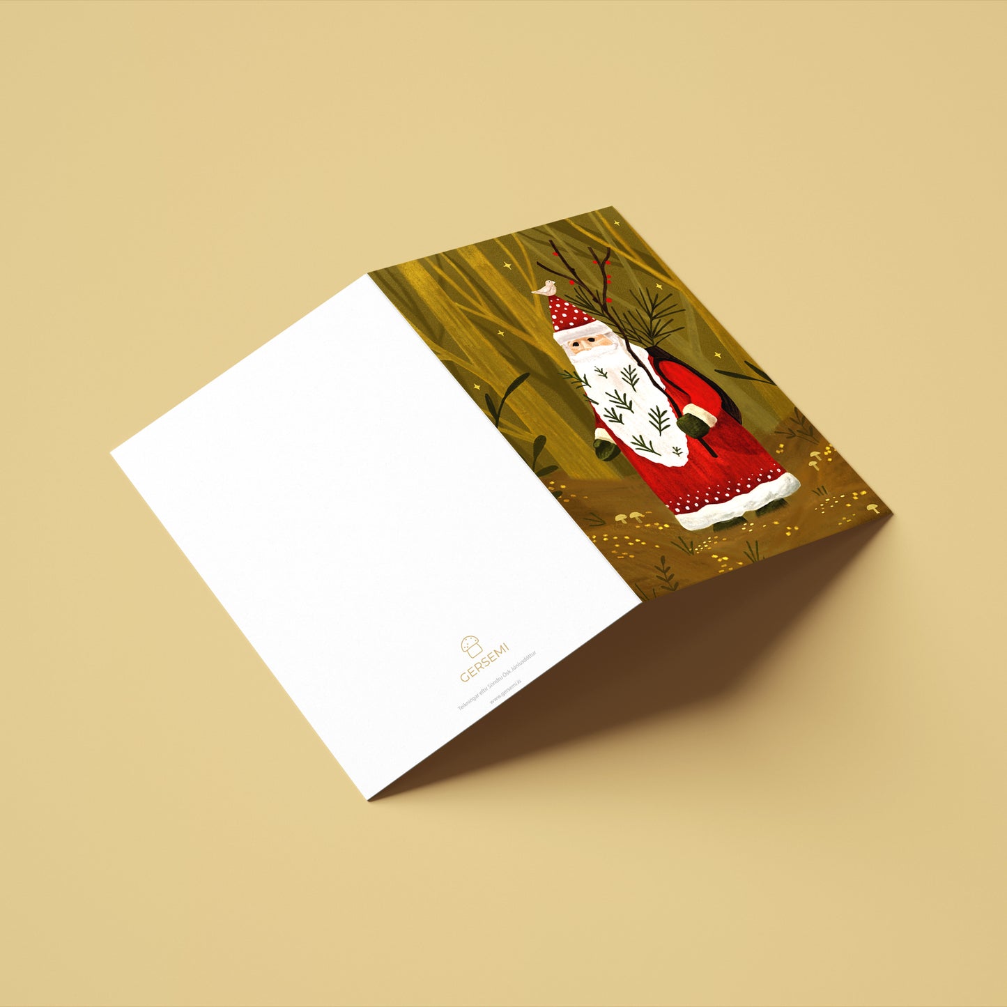 Jólakort - Skógarsveinn