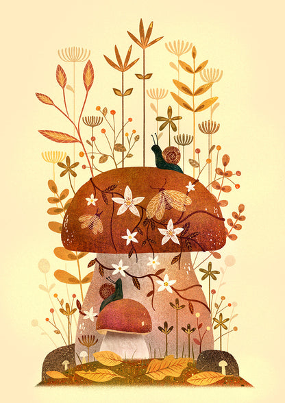 Poster - King mushroom