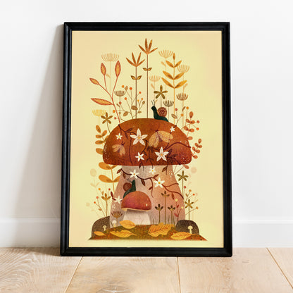 Poster - King mushroom